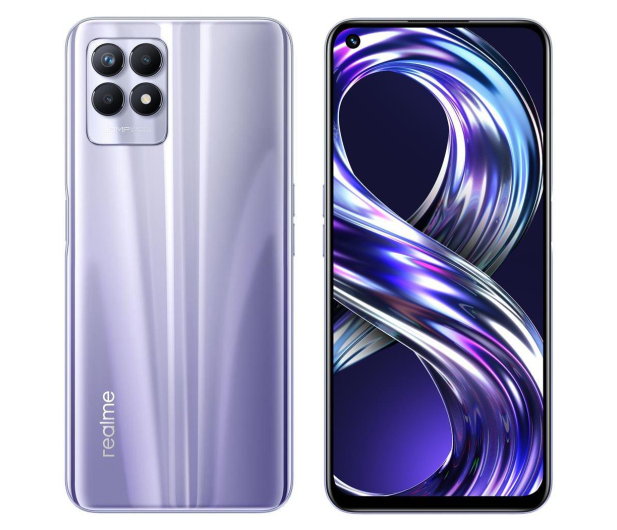 realme 8i 4+128GB Stellar Purple - 683062 - zdjęcie